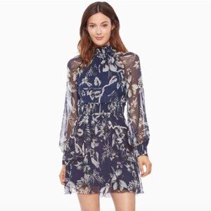 Parker Shelby Floral Dress, Medium
